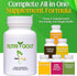 NutriGout Uric Acid Cleanse Supplement - 60 Vegetarian Capsules with Turmeric, Celery Seed & Milk Thistle