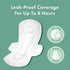 Rael Feminine Care, Period Essential for Women - Organic Cotton Cover Regular & Overnight Pads for Women, Regular Panty