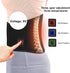 SONGBIRDTH Back Heating Waist Pad, Electric Waist Support Vibration Massage Lower Back Pain Lumbar Spine Cramps