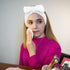 Ondder 8 Pcs Terry Cloth Spa Headband Set | Cute Makeup Headbands for Women | Face Wash and Skincare