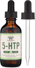 Double Wood 5HTP Liquid Drops (60 Servings of 50mg 99%+ 5-HTP) - Serotonin Supplement for Mood, Sleep, Relaxation