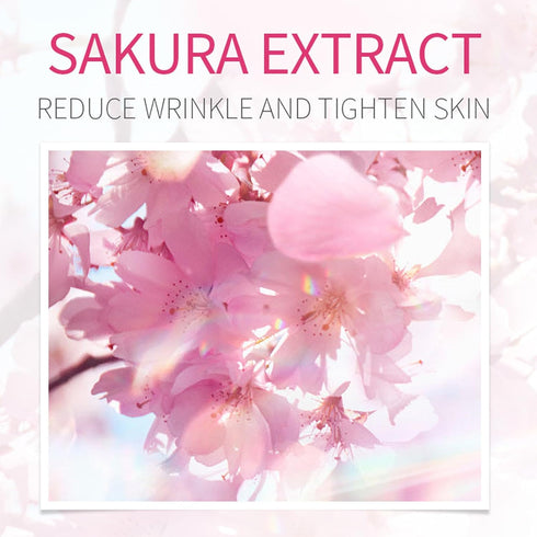 Sakura Face Care Set - 17Pcs Moisturizing Skin Care Routine with Cream, Cleanser, Serum, and Masks