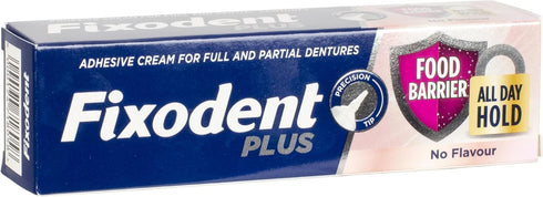 Fixodent Denture Adhesive Cream, Food Seal