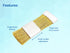 Batch Bur Cleaning Brass Wire Brush - Flat Bur File Holder Cleaning Tool Pack of 3 by Artman Instruments