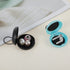JJUNW 2pcs Pills(2) Earplug Cases, Ear Plug Carrying Cases, Mini Portable Earplug Case, Round Potable Ear Plug Holder