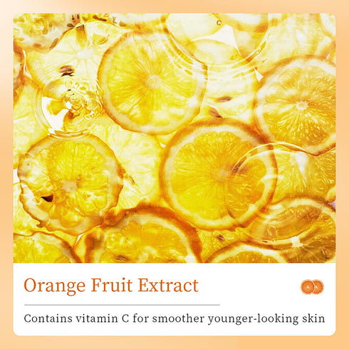 BIOAQUA Vitamin C White Face Lotion, Orange Moisturizing Hydration Facial Skincare, 120ml/4.06fl.oz
