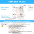Neck Stretcher Exerciser, FSA/HSA Eligible, Cervical Traction Device for Neck Pain Relief and Spine Alignment. Portable