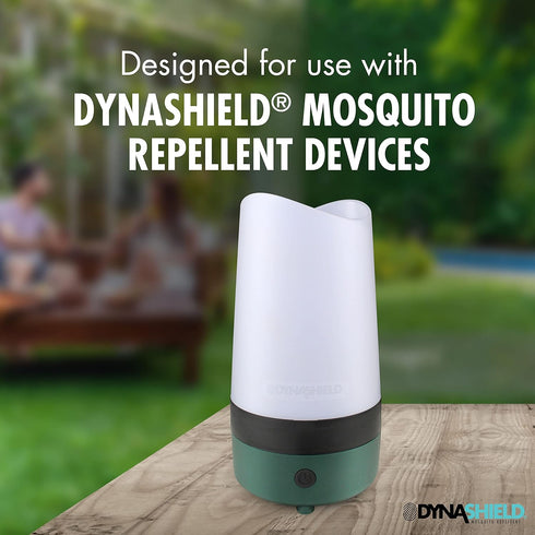 DynaTrap DS1000R8SR DynaShield Repellent, 8 Pack Refill Pads, White