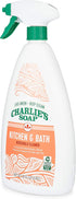 Charlie's Soap Kitchen and Bath Household Cleaner, Non-Toxic, Multi-Surface Use (2 Pack)