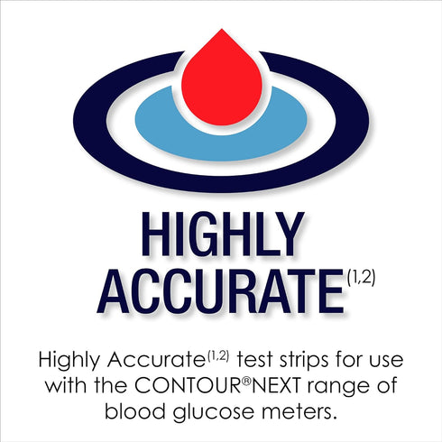 CONTOUR NEXT Blood Glucose Test Strips for Diabetes - 35 Count