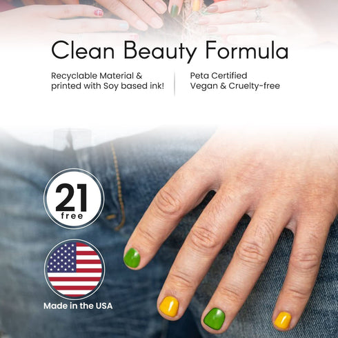 karma organic Deep Nutrition Nails Strengthener, Non-Toxic Nail Treatment for Men's Vegan Cruelty-Free Design