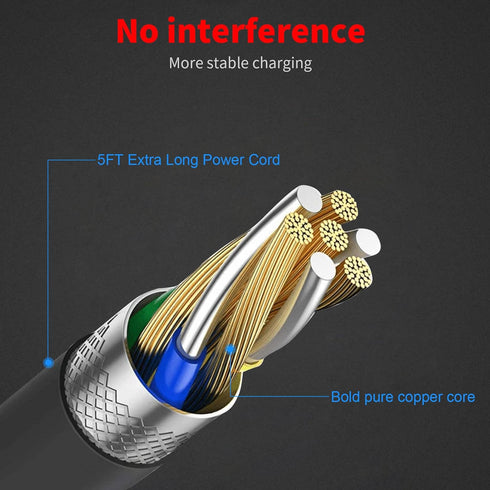 MEROM Hair Clipper Charger Cord for SURKER Mens Hair Grooming Trimmer K7S, K9S, Replacement Power Cable