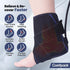 Ankle Ice Pack Wrap for Swelling with Cold Compression, Reusable Gel Cold & Hot Therapy for Foot Injuries