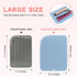 Plus Size Silicone Heat Resistant Mat - Portable Travel Pad for Curling Iron, Flat Iron, Hair Styling Tools (12.0" x