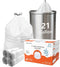 KASATODAY Drawstring Trash Bags, 80L Extra Large Kitchen Garbage Bags, 100ct Extra Strong