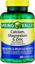 Calcium Magnesium Zinc with Vitamin D3 | Calcium Supplement | Calcium Magnesium Zinc | Calcium 600 mg with vitamin D3 | Calcium Magnesium Supplement + STS Sticker.