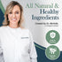 Living Well with Dr. Michelle - Cool Mint Tooth Powder, Remineralizing & Whitening, Contains Hydroxyapatite