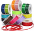 Blue Solid Color Thin Satin Ribbon - 1/8 Inch x 100 Yards Double Face for Crafts