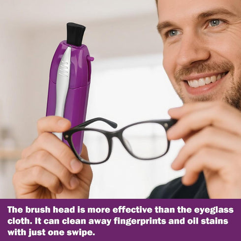 Gyinere 3 Commutes Pcs Glasses Cleaner Tool,Eyeglass Cleaner Tool,Eye Glasses Cleaner Tool,Eyeglass Cleaner