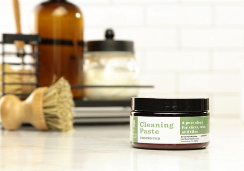 Earthley Wellness Cleaning Paste, Eco-Friendly Certified Organic Cleaning Agent, Plant Based Cleaner for Tub and Sink