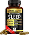 4-in-1 Sleep Aid (120 Caps) with Apigenin 50mg, Magnesium Glycinate 200mg, L Theanine 250mg & Valerian Root