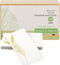 SimuLinen Paper Towels - Decorative Gold Feather Design Hand Towels for Bathroom, 12x17” (Pack of 100) Made in Germany
