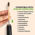 Bamboo Electric Toothbrush Replacement Heads, Soft Charcoal Infused Bristles, Compatible with Philips Sonicare