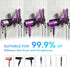 Hair Dryer Holder Wall Mounted, Blow Dryer Holder, Metal Hair Tool Organizer, Curling Iron, Straightener Holder, Hair