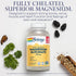 SOLARAY Magnesium Glycinate Capsules, Chelated Magnesium Supplement for Bones, Muscles, Heart Support, Vegan, 275 Count