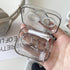 4 Pack 3D Design Cute Contact Lens Cases, Travel Eye Contacts Case Box Holder with Tweezers and Solution Bottle Kit