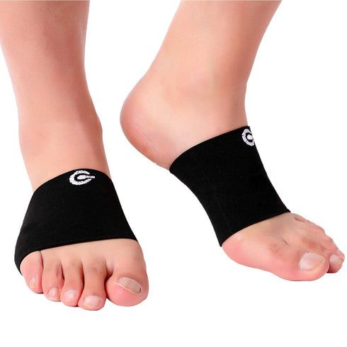Doc Miller Arch Support Sleeves for Feet – Plantar Fasciitis Brace for Foot Pain Relief, 1 Pair