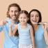 Packaged (5) Toothbrush and Toothpaste Travel, Individually with Storage Box, Foldable Storage, Toothbrush Travel Size