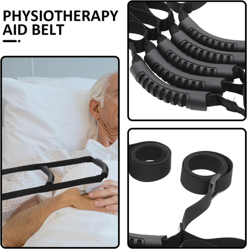 PERSELOSO Adjustable Bed Pull up Strap for Elderly Seniors with Four-Layer Sit up Assist Rope Bed Ladder for Disabled