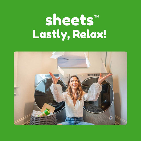 Sheets Laundry Club Laundry Detergent Sheets, Fresh Linen & Lavender