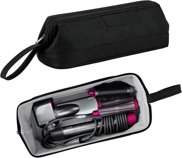 Portable Travel Storage Bag for Dyson Supersonic Hair Dryer, Airwrap Styler, and Corrale Hair Straightener