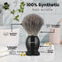 Perfecto Synthetic Bristles Shaving Brush for Men, Engineered for the Best Shave, Barbers Accessories, Gift For Him