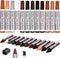 Furniture Repair Kit Wood Markers, Markers and Wax Sticks for Stains, Scratches, Touch Ups, and Cover Ups