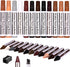 Furniture Repair Kit Wood Markers, Markers and Wax Sticks for Stains, Scratches, Touch Ups, and Cover Ups