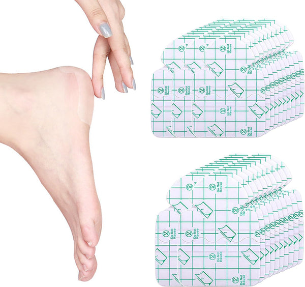 SooGree Heel Protectors Sticker PU Waterproof Anti-wear Foot Care Protection Sticke Pad Ultra-Thin