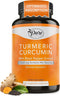 Pure By Nature Turmeric Curcumin with Black Pepper Extract - 1200 mg Capsules, 180 Count