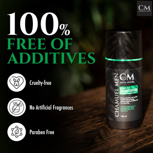 Men Daily Face Cream with 2.5% Retinol - Anti-Aging Moisturizer for Fine Lines, Dark Spots, and Wrinkles