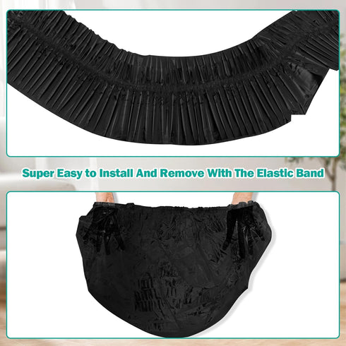 X5 X5 (50 Trash Bags Compatible with Popur Litter Box - with Elastic Band, Thickened Design for Popur Self-Cleaning Cat