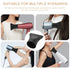 Ipetboom 3pcs Black Professional Plastic Hair Dryer Nozzle - Universal Replacement Attachment for Blower