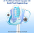 Replacement Toothbrush Heads for Philips Sonicare - Medium Soft, 8 Pack