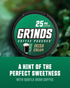 Grinds Coffee Pouches, Tobacco Free Healthy Alternative, 3 Cans of Irish Cream, 18 Pouches Per Can