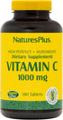 Natures Plus Vitamin C with Rose HIPS - 1000 mg, 180 Vegetarian Tablets