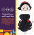 Special Supplies Ladybug Sensory Vibrating Pillow, Pressure Activated for Kids and Adults, Plush Minky Soft