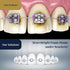 Teeth Whitening for Braces Cleaner Kit for Metal, Ceramic, Clear Brackets & Wires, No Sensitivity, Minty Foam