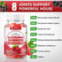 Sugar Free Glucosamine Chondroitin Gummies - Extra Strength Joint Support, Raspberry Flavored, 120 Count