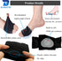 3 Pairs of Metatarsal Pads, Ball of Foot Cushions for Pain Relief of Bunions & Morton's Neuroma, Large, Black